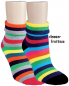Mobile Preview: RS. Harmony Socken Soft Streifen | Rosa-Schwarz